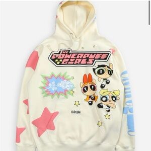CIVIL REGIME X DARC SPORT X POWERPUFF GIRLS COZY BUTTER HOODIE- MEDIUM